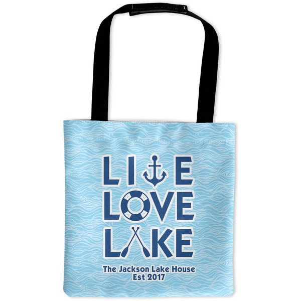 Custom Live Love Lake Auto Back Seat Organizer Bag (Personalized)