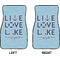 Live Love Lake Car Mat Front - Approval