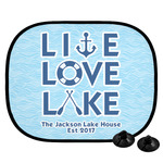 Live Love Lake Car Side Window Sun Shade (Personalized)