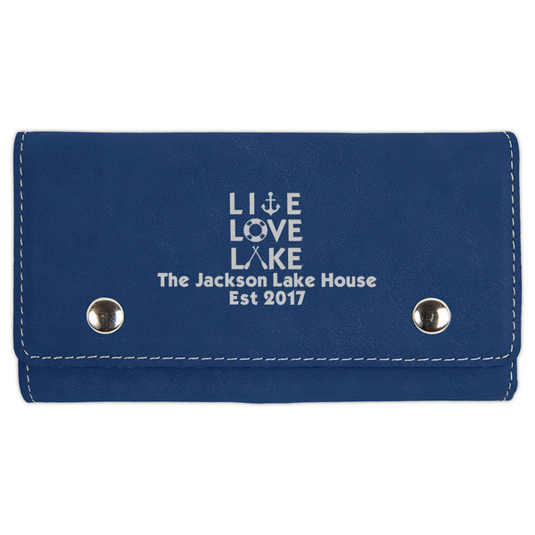 Custom Live Love Lake Cards & Dice Set - Navy Blue (Personalized)