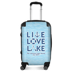 Live Love Lake Suitcase - 20" Carry On (Personalized)