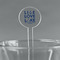 Live Love Lake Clear Plastic 7" Stir Stick - Round - Main