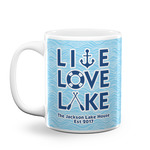 Live Love Lake Coffee Mug (Personalized)