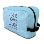 Live Love Lake Toiletry Bag / Dopp Kit (Personalized)