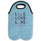 Live Love Lake Double Wine Tote - Flat (new)