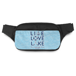 Live Love Lake Fanny Pack - Modern Style (Personalized)