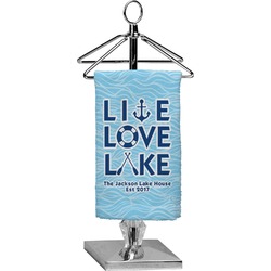 Live Love Lake Finger Tip Towel - Full Print (Personalized)