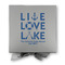 Live Love Lake Gift Boxes with Magnetic Lid - Silver - Approval