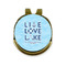 Live Love Lake Golf Ball Marker Hat Clip - Front & Back