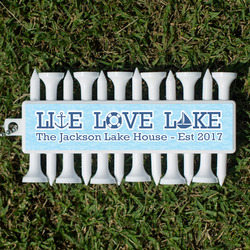 Live Love Lake Golf Tees & Ball Markers Set (Personalized)