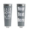 Live Love Lake Grey RTIC Everyday Tumbler - 28 oz. - Front and Back