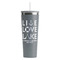 Live Love Lake Grey RTIC Everyday Tumbler - 28 oz. - Front