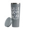 Live Love Lake Grey RTIC Everyday Tumbler - 28 oz. - Lid Off