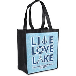 Live Love Lake Grocery Bag (Personalized)