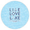 Live Love Lake Icing Circle - XSmall - Single