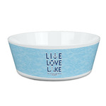 Live Love Lake Kid's Bowl (Personalized)