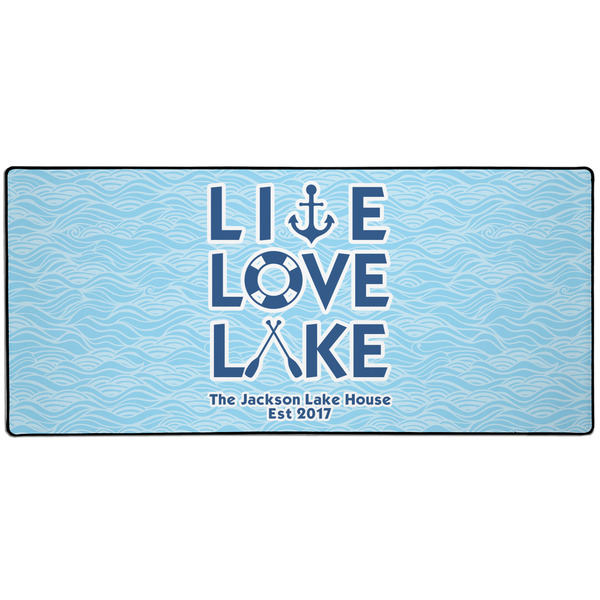 Custom Live Love Lake Gaming Mouse Pad (Personalized)