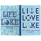 Live Love Lake Large Hard Cover Journal - Apvl