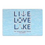 Live Love Lake Large Rectangle Car Magnet (Personalized)