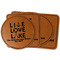 Live Love Lake Leatherette Patches - MAIN PARENT