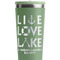 Live Love Lake Light Green RTIC Everyday Tumbler - 28 oz. - Close Up