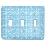 Live Love Lake Light Switch Cover (3 Toggle Plate)