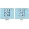 Live Love Lake Linen Placemat - APPROVAL (double sided)