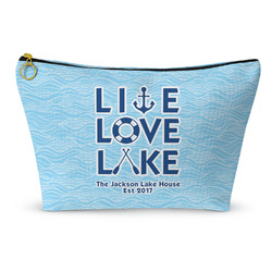 Live Love Lake Makeup Bag - Large - 12.5"x7" (Personalized)