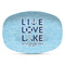Live Love Lake Microwave & Dishwasher Safe CP Plastic Platter - Main