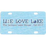 Live Love Lake Mini/Bicycle License Plate (Personalized)