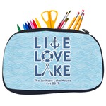 Live Love Lake Neoprene Pencil Case - Medium w/ Name or Text