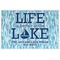 Live Love Lake Personalized Placemat (Back)