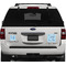 Live Love Lake Personalized Square Car Magnets on Ford Explorer