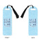 Live Love Lake Plastic Bookmarks - Approval