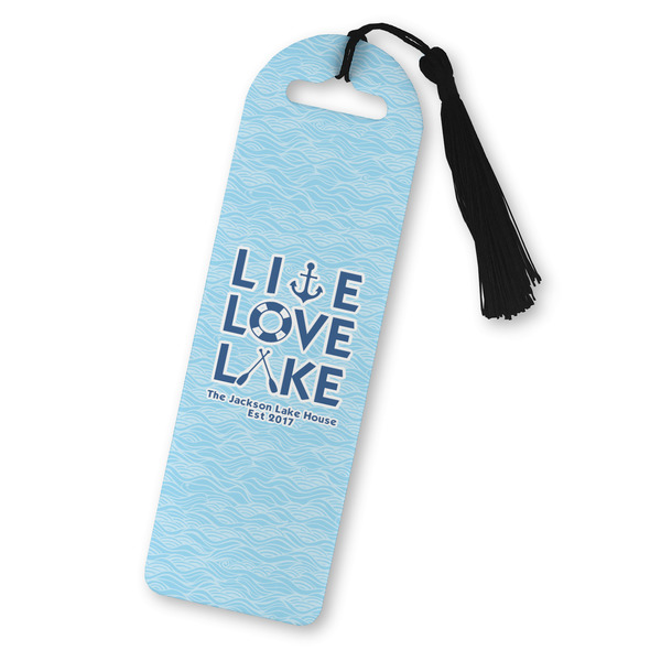 Custom Live Love Lake Plastic Bookmark (Personalized)