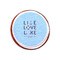 Live Love Lake Printed Icing Circle - XSmall - On Cookie