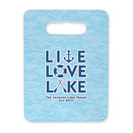 Live Love Lake Rectangular Trivet with Handle (Personalized)