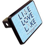 Live Love Lake Rectangular Trailer Hitch Cover - 2" (Personalized)