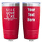 Live Love Lake Red Polar Camel Tumbler - 20oz - Double Sided - Approval