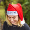 Live Love Lake Santa Hat - Lifestyle 2 (Emily)