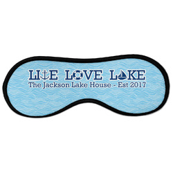 Live Love Lake Sleeping Eye Masks - Large (Personalized)