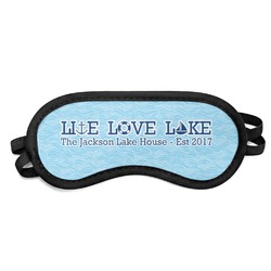 Live Love Lake Sleeping Eye Mask - Small (Personalized)