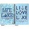 Live Love Lake Spiral Journal 7 x 10 - Apvl