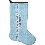 Live Love Lake Holiday Stocking - Neoprene (Personalized)