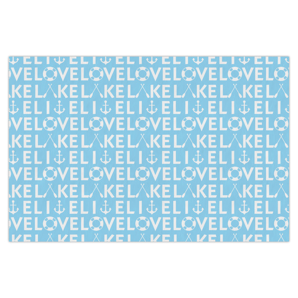 Custom Live Love Lake X-Large Tissue Papers Sheets - Heavyweight