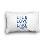 Live Love Lake Pillow Case - Graphic (Personalized)