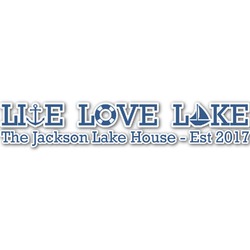 Live Love Lake Name/Text Decal - Custom Sizes (Personalized)