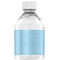 Live Love Lake Water Bottle Label - Back View