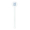 Live Love Lake White Plastic 5.5" Stir Stick - Round - Single Stick