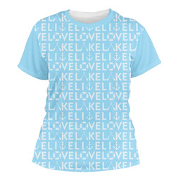 Live Love Lake Women's Crew T-Shirt - Medium